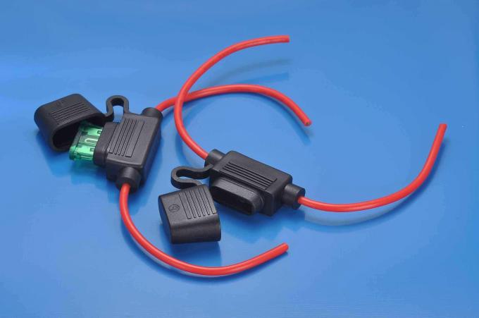 IP65 Fuse holder |edgar-wireharness|IATF16949|harness factory|automotive wiring|14 AWG Wire In-line Car fuse holder