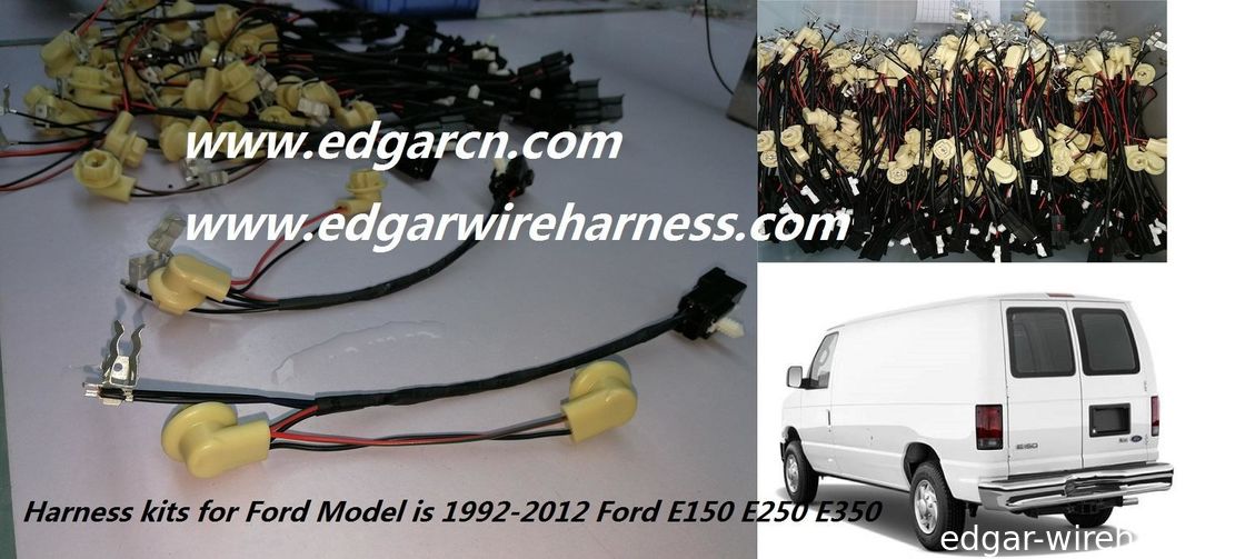 Lamp harness for  Ford ,Ford Model is 1992-2012 Ford E150 E250 E350,